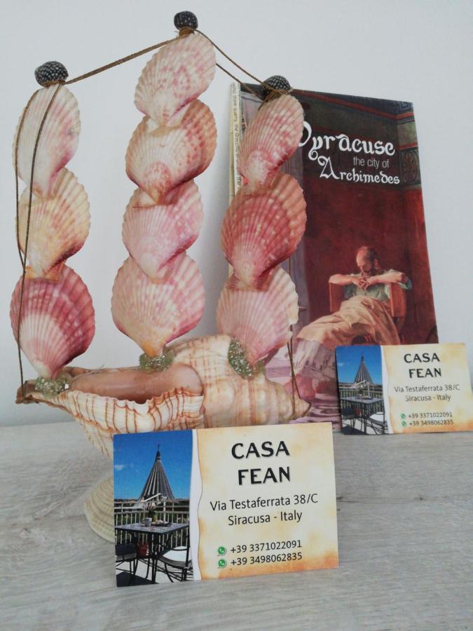 锡拉库扎Casa Fean - Posto Auto Riservato公寓 外观 照片